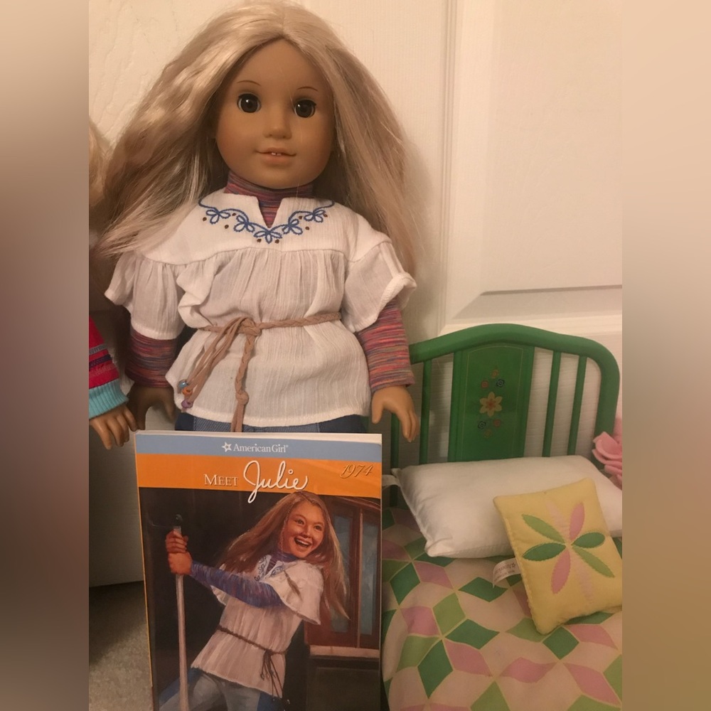 American girl doll Julie is a historical doll..